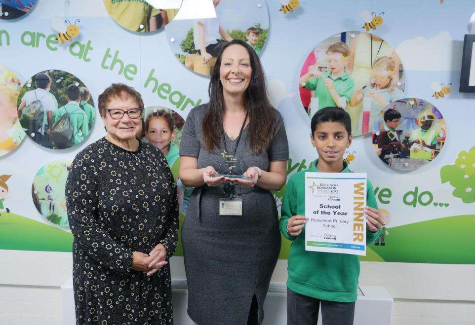 Beaumont Primary School wins School of the Year